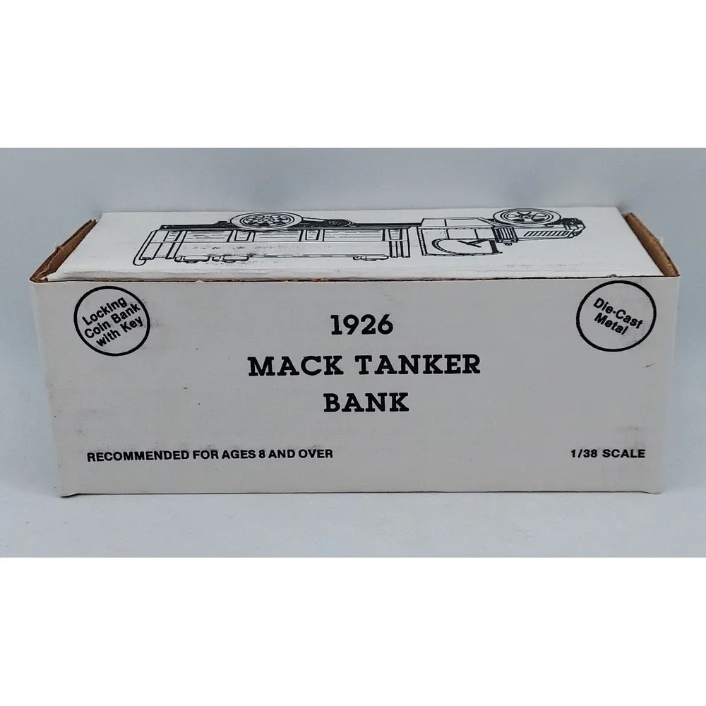 1989 ERTL 1926 Sinclair #2119 Mack Tanker Bank 1/38